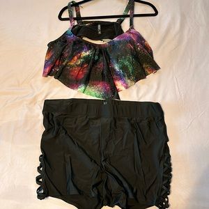 NWOT Torrid Swim Suit 2-piece